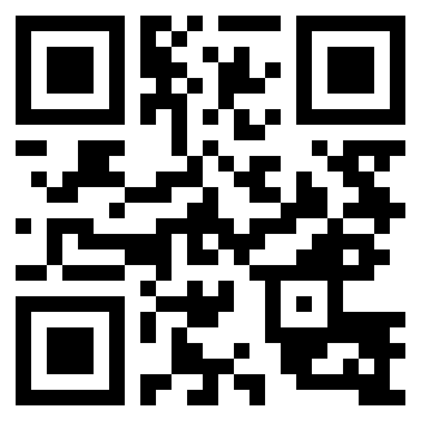 QR code linking to download wrkout